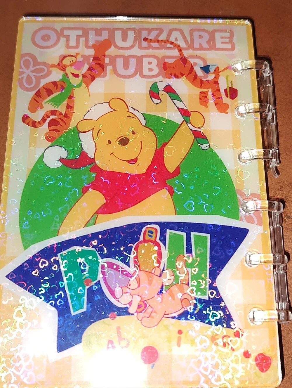 New! A7 Size Winnie The Pooh Shaker Notebook With Paper